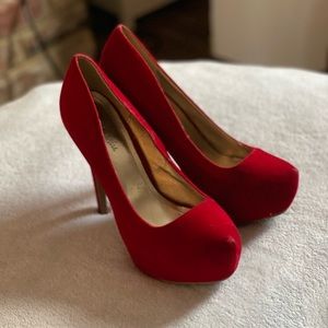 Red Pumps High Heels Stilettos